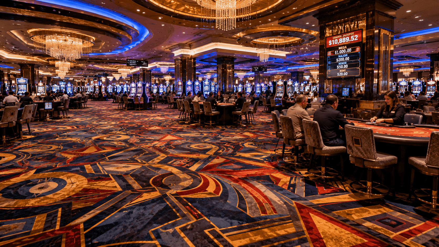 Casino Gaming Floor — Las Vegas, USA