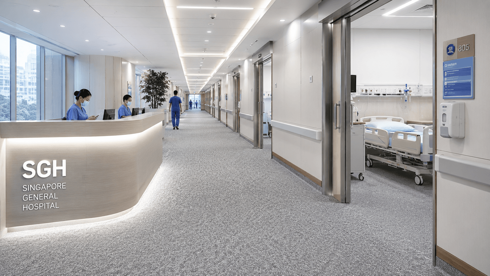 Medical Facility — Singapore Hospital Wing