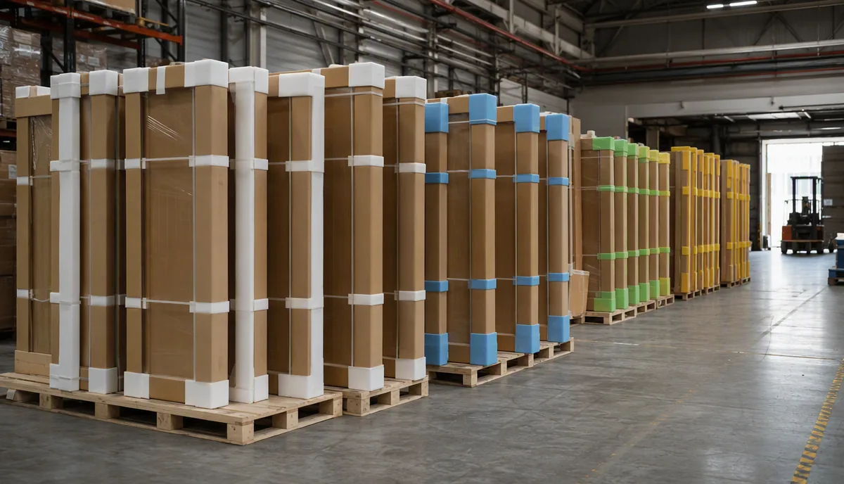 Hotel replacement door sets grouped for room-by-room renovation delivery