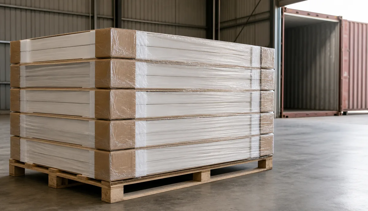 Togo Lomé Apartment Building Repeat Door Order Case Study door package packing and delivery