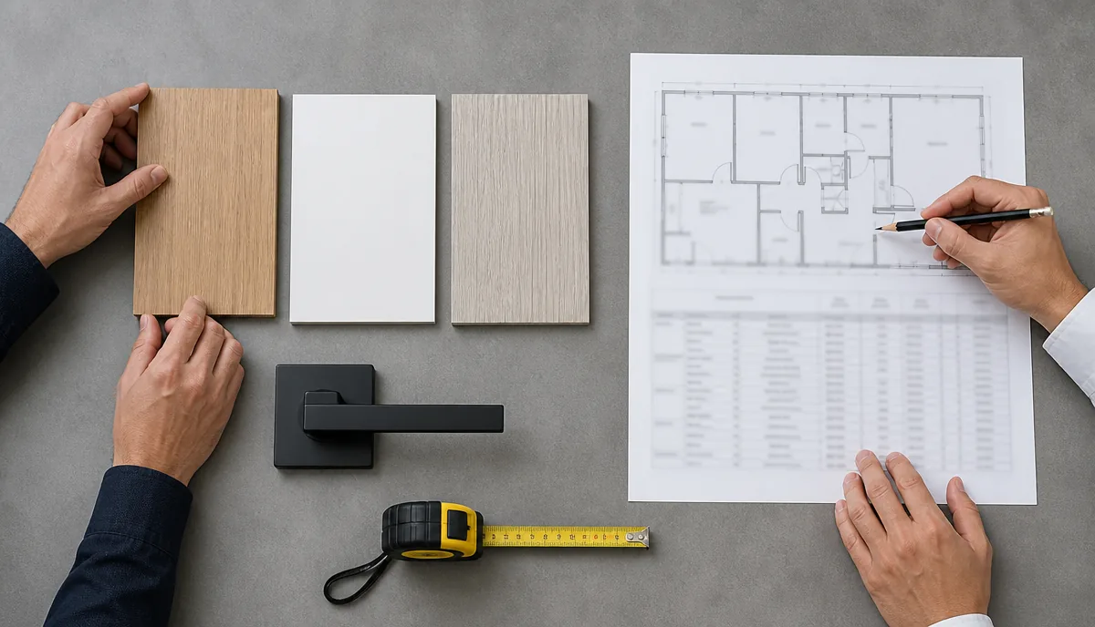 Togo Lomé Apartment Building Repeat Door Order Case Study project specification review