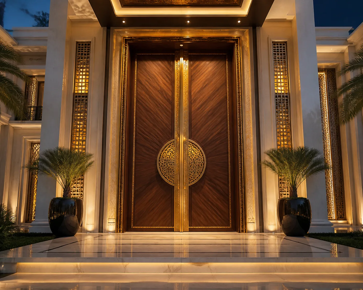 Wooden doors for Qatar project procurement