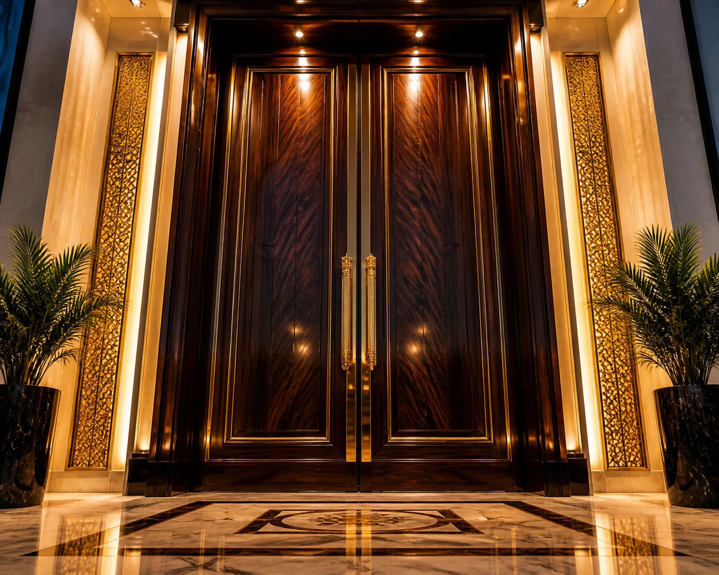 Wooden doors for the UAE project procurement
