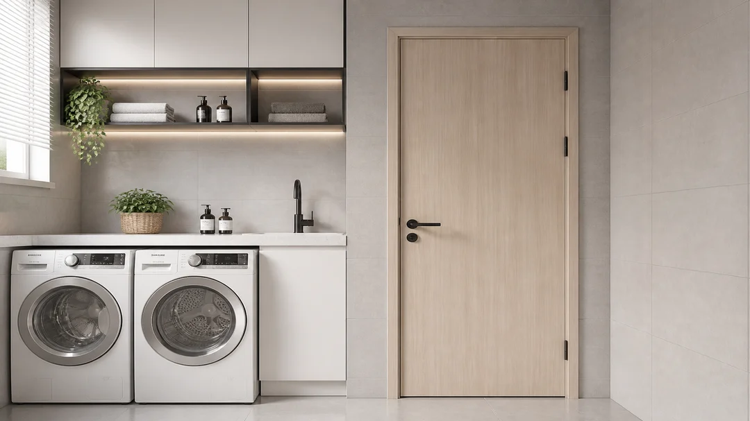 Waterproof WPC interior doors