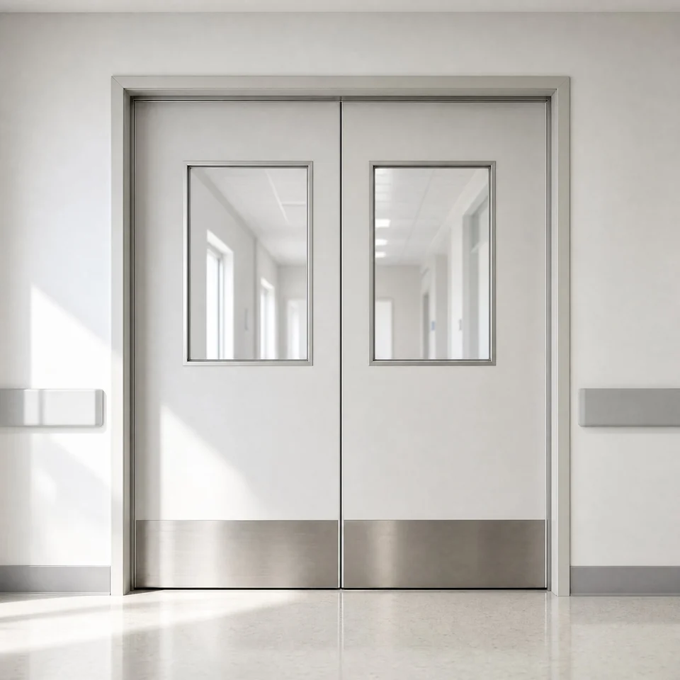 Hospital door main front view