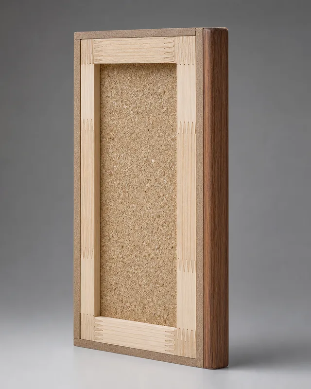 Hotel guestroom door engineered core construction